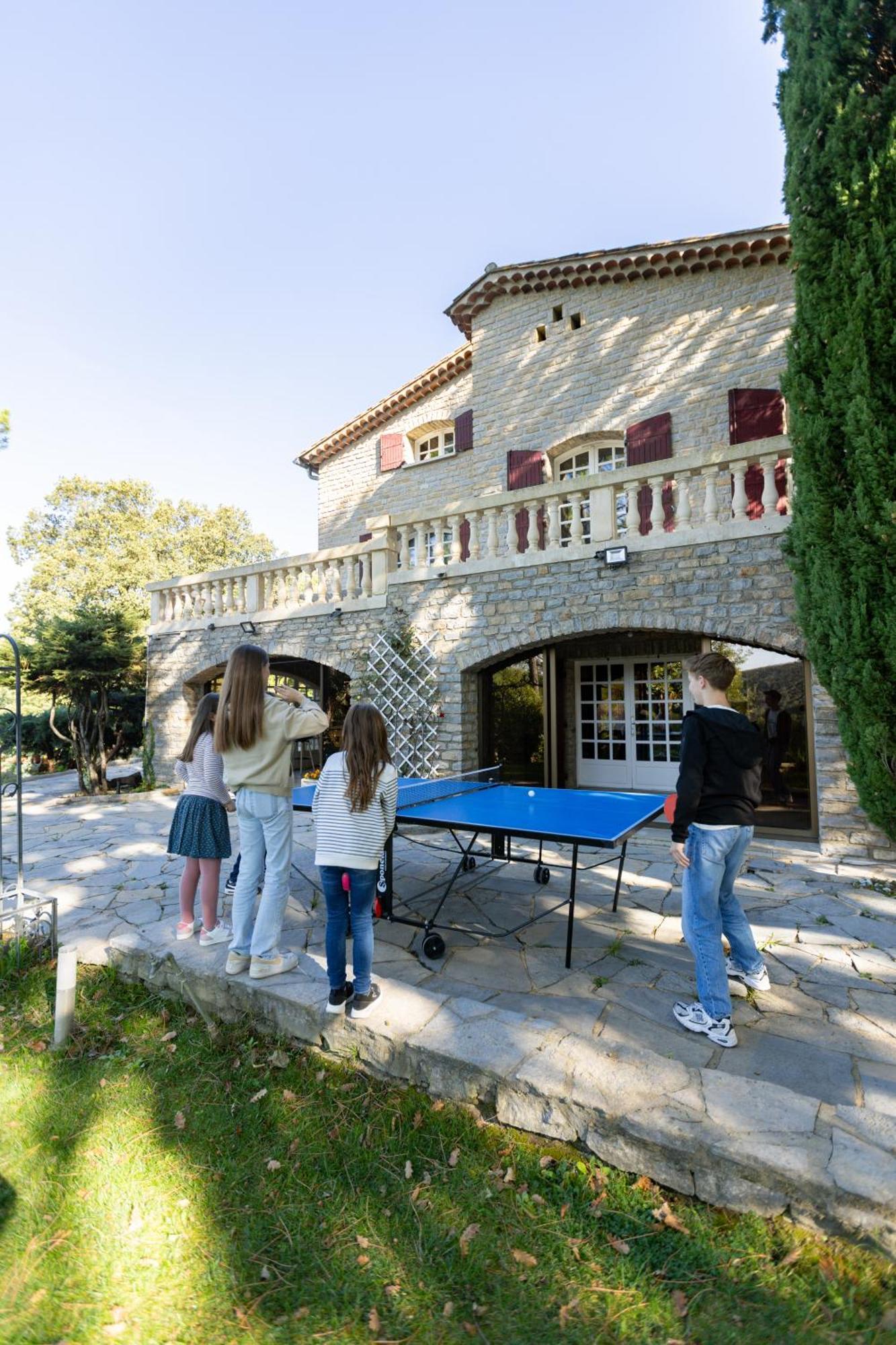 "Les Hauts Du Marquet" - Meuble De Tourisme 5 Etoiles - Gite De Groupe 15 Personnes En Cevennes - Piscine A Debordement - Balneo - Sauna - Nature Saint Jean du Pin Dış mekan fotoğraf